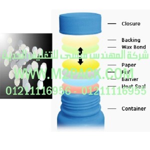 طبة برشمة وسد فوهات الاوعية والجرار المصنوعة من مادة تيريفثاليت البولي إيثلين- الطبة ذات قطر الدائرة الصغير التي نقدمها نحن شركة المهندس منسي للصناعات الهندسيه - ام تو باك 